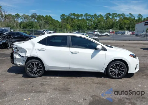 2014 Toyota Corolla S Plus из США, поврежденный, VIN 2T1BURHE2EC110997